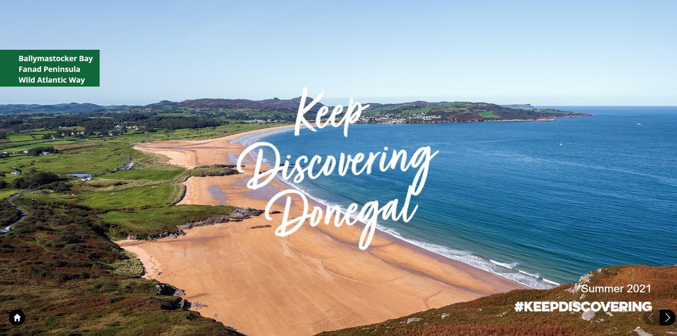 This digital brochure is brought to you by Donegal County Council's Tourism Unit, Go Visit Donegal and Fáilte Ireland.